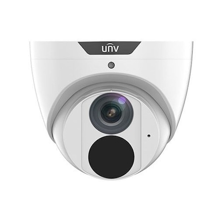 Uniview 8MP Eyeball Network Camera 2.8mm Fixed, 30m IR, PoE, H.265, WDR, Mic IPC3618SR3-ADF28KM-G